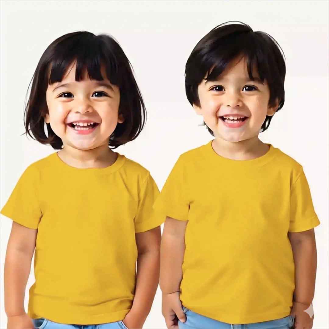 Kids-Pack Of 3 Minisoft Cotton Tees