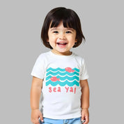 MiniSoft Cotton Tee – Sea Ya