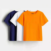 Kids-Pack Of 3 Minisoft Cotton Tees