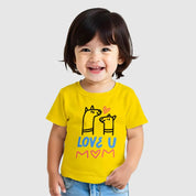 MiniSoft Cotton Tee – Love U Mom