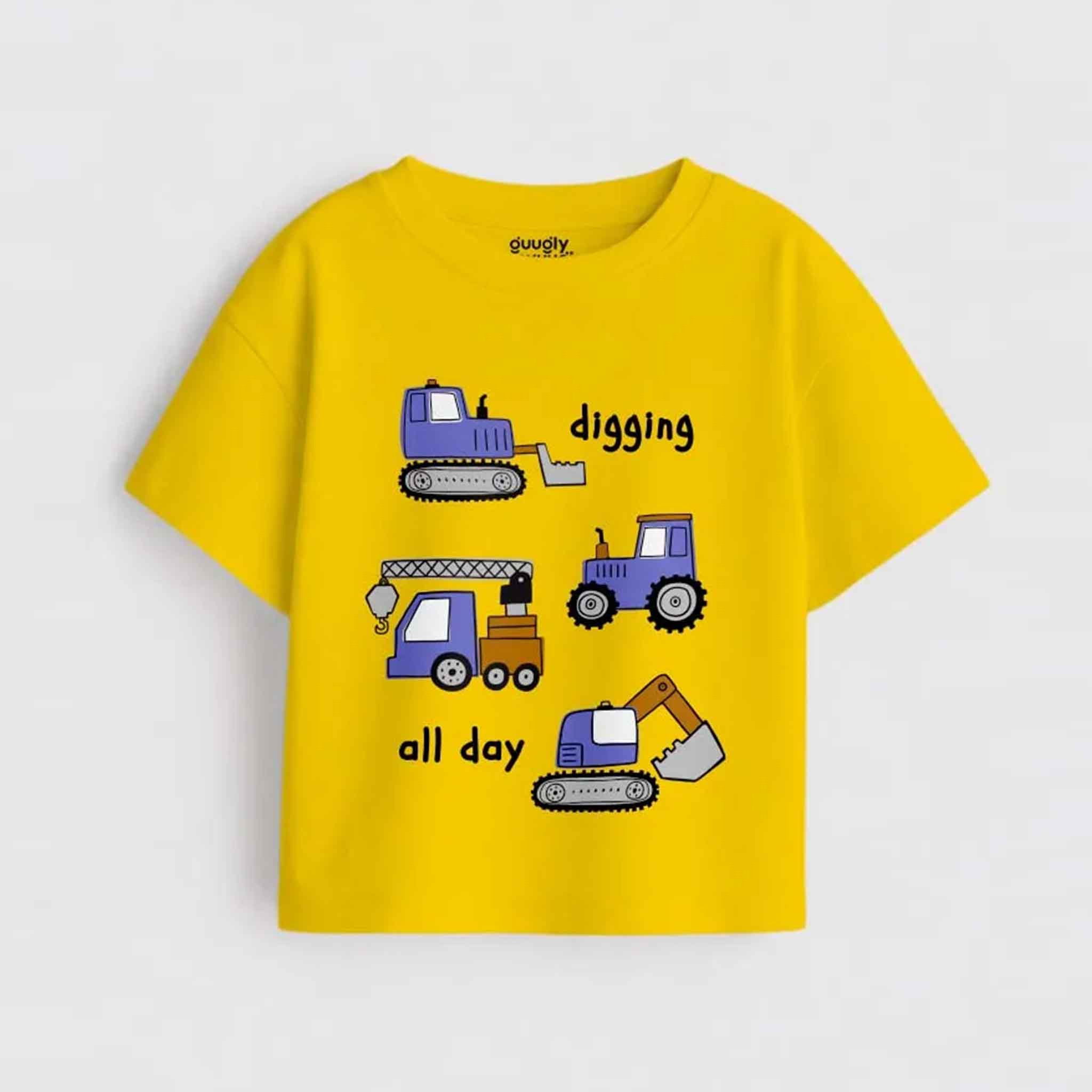 MiniSoft Cotton Tee – Digging All Day