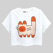 MiniSoft Cotton Crop Top – Cat Love