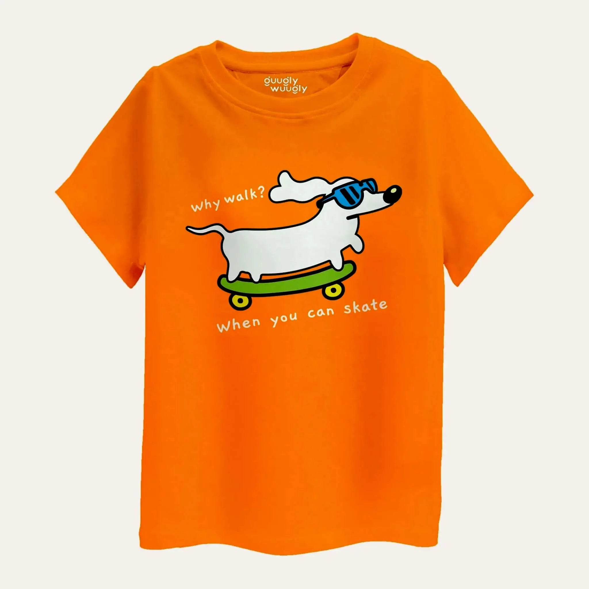 MiniSoft Cotton Tee – Skater Pup