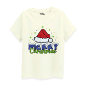 MiniSoft Cotton Tee – Merry Christmas Hat