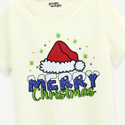 MiniSoft Cotton Tee – Merry Christmas Hat