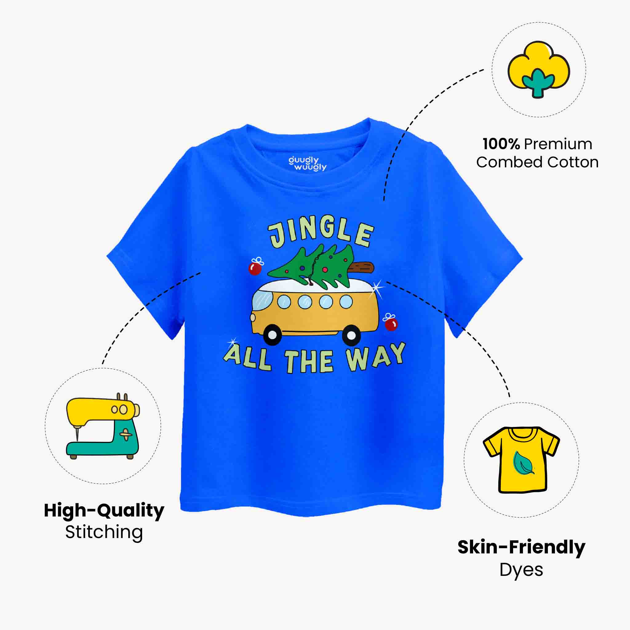 MiniSoft Cotton Tee – Jingle All The Way