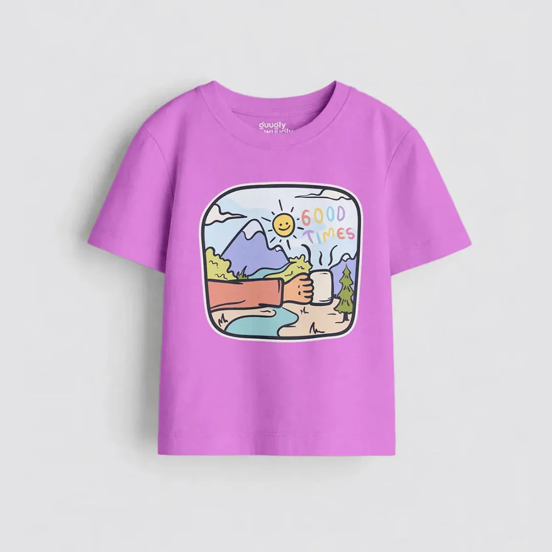 MiniSoft Cotton Tee – Good Times