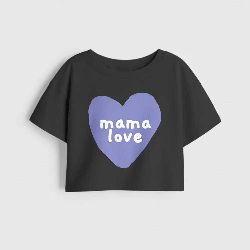 MiniSoft Cotton Crop Top – Mama Love