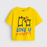 MiniSoft Cotton Tee – Love U Mom