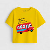 MiniSoft Cotton Tee – Wheels On The Bus