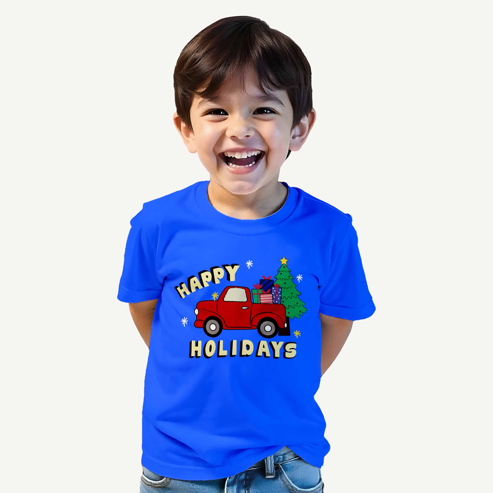 MiniSoft Cotton  Tee – Happy Holiday's