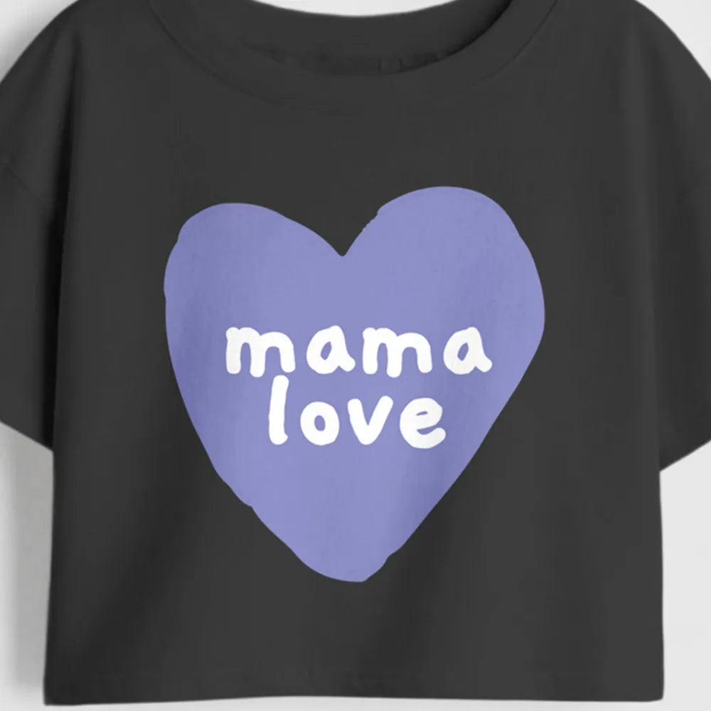 MiniSoft Cotton Crop Top – Mama Love
