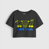 Girls Cafe Daeng Crop-Top