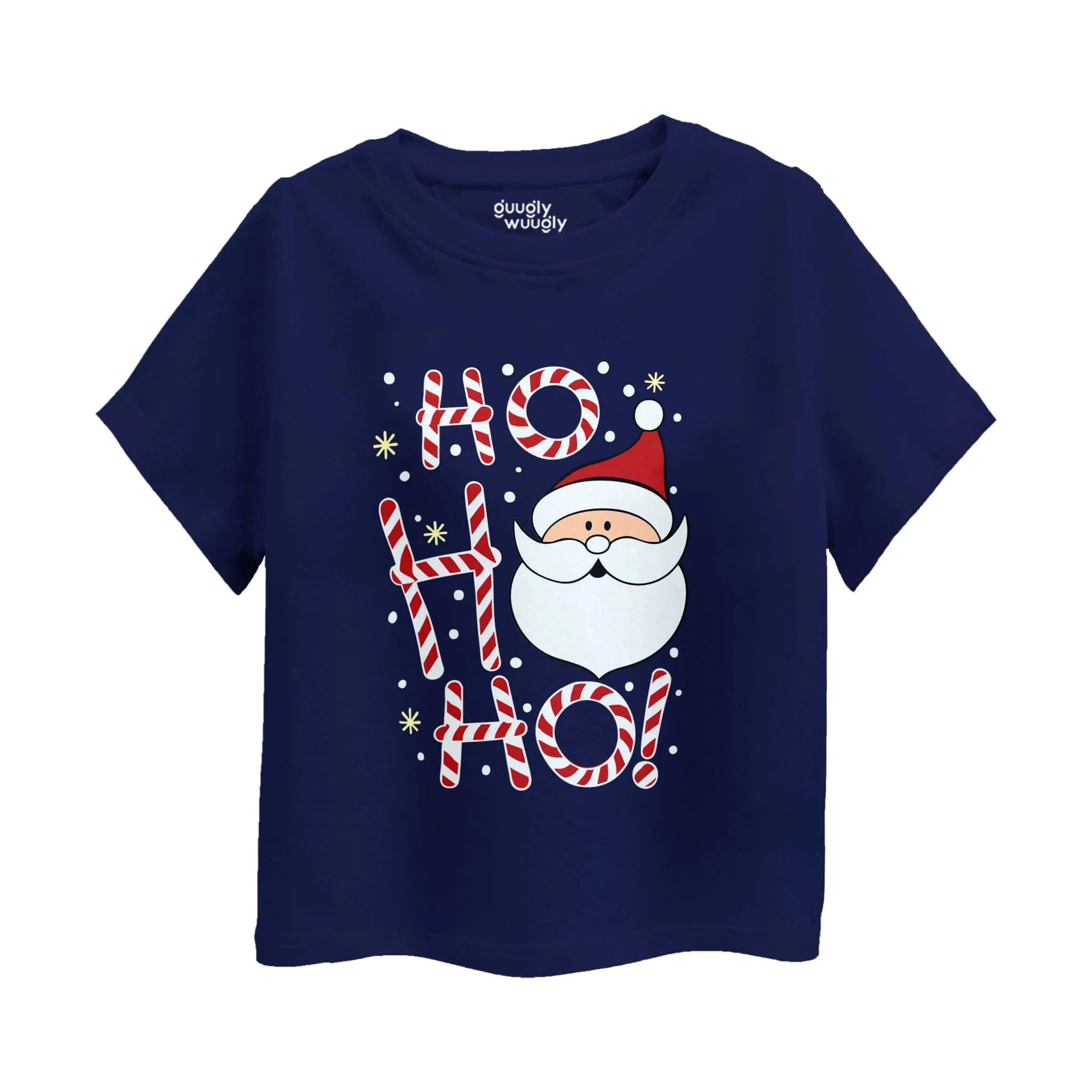 MiniSoft Cotton Tee – Ho Ho Santa