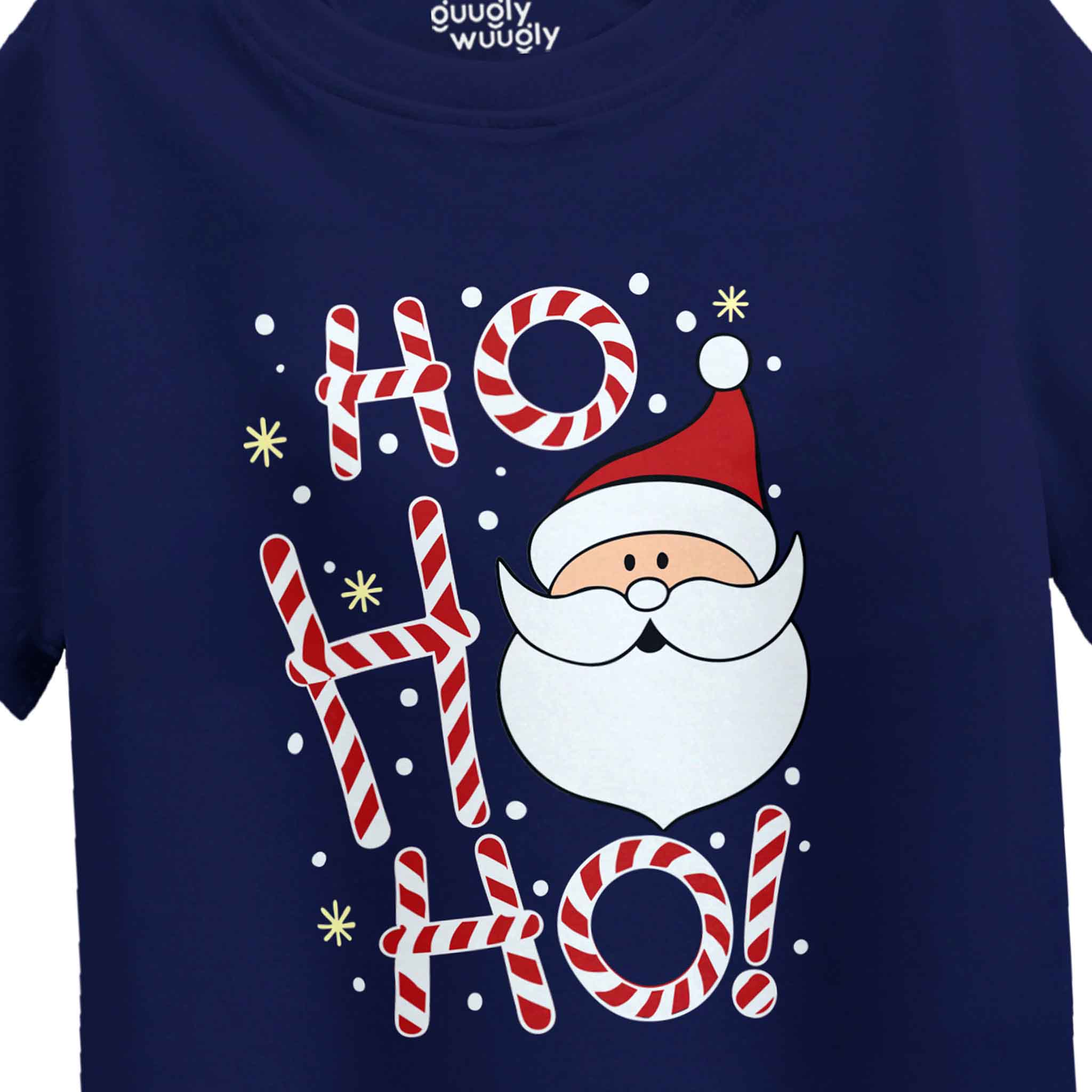 MiniSoft Cotton Tee – Ho Ho Santa