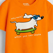 MiniSoft Cotton Tee – Skater Pup