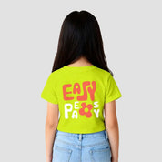 MiniSoft Cotton Crop Top – Easy Peasy  Neon