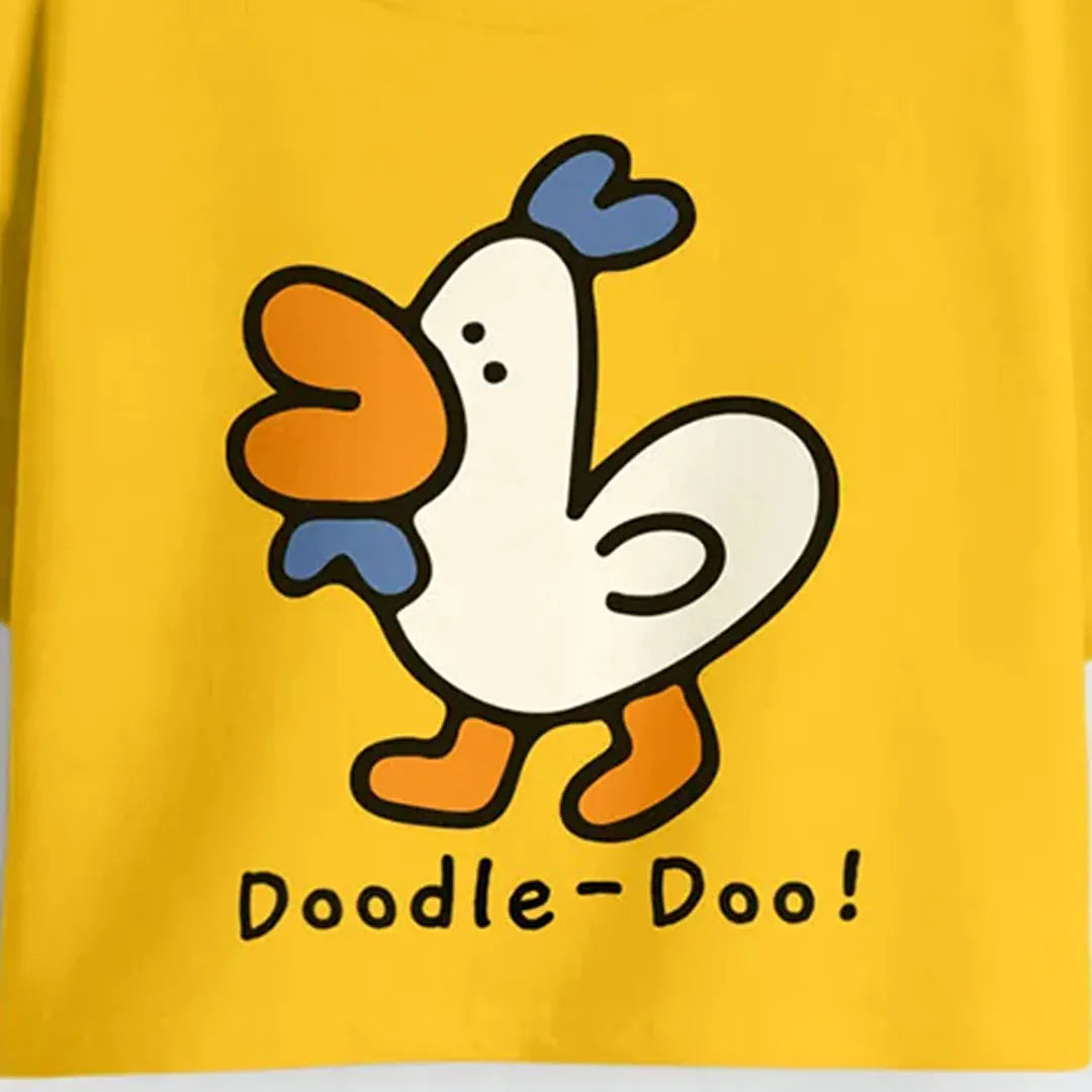 MiniSoft Cotton Crop Top – Doodle-Doo