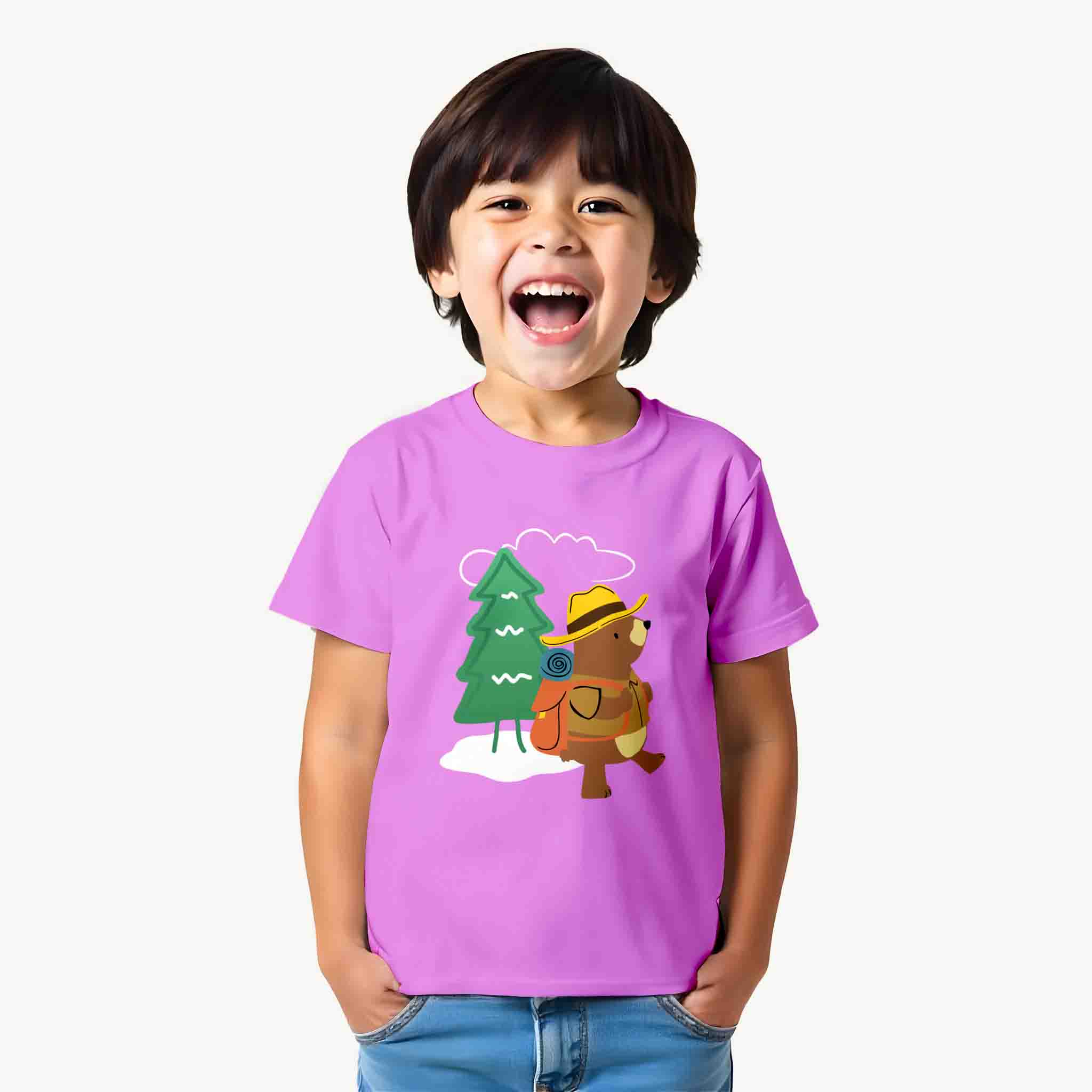 MiniSoft Cotton Tee – Icy Bear