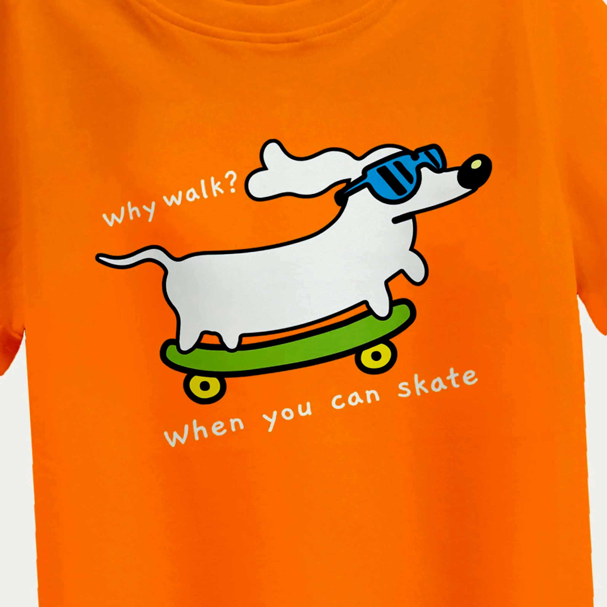 MiniSoft Cotton Tee – Skater Pup