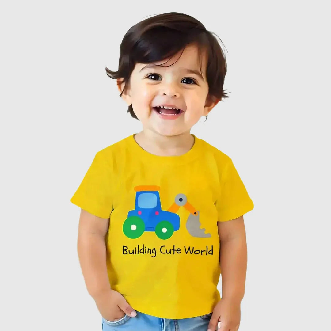MiniSoft Cotton Tee – Building Cute World