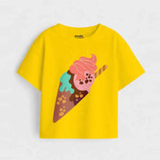 MiniSoft Cotton Tee – Ice Cream Cone
