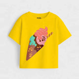 MiniSoft Cotton Tee – Ice Cream Cone