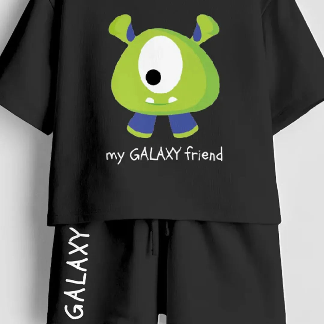 PlaySoft Cotton Co-ord – Galaxy Friend