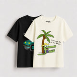 Boys-Pack Of 2 Minisoft Cotton Tees