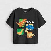 MiniSoft Cotton Tee – Dino Roar