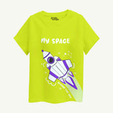 MiniSoft Cotton Tee – My Space Neon