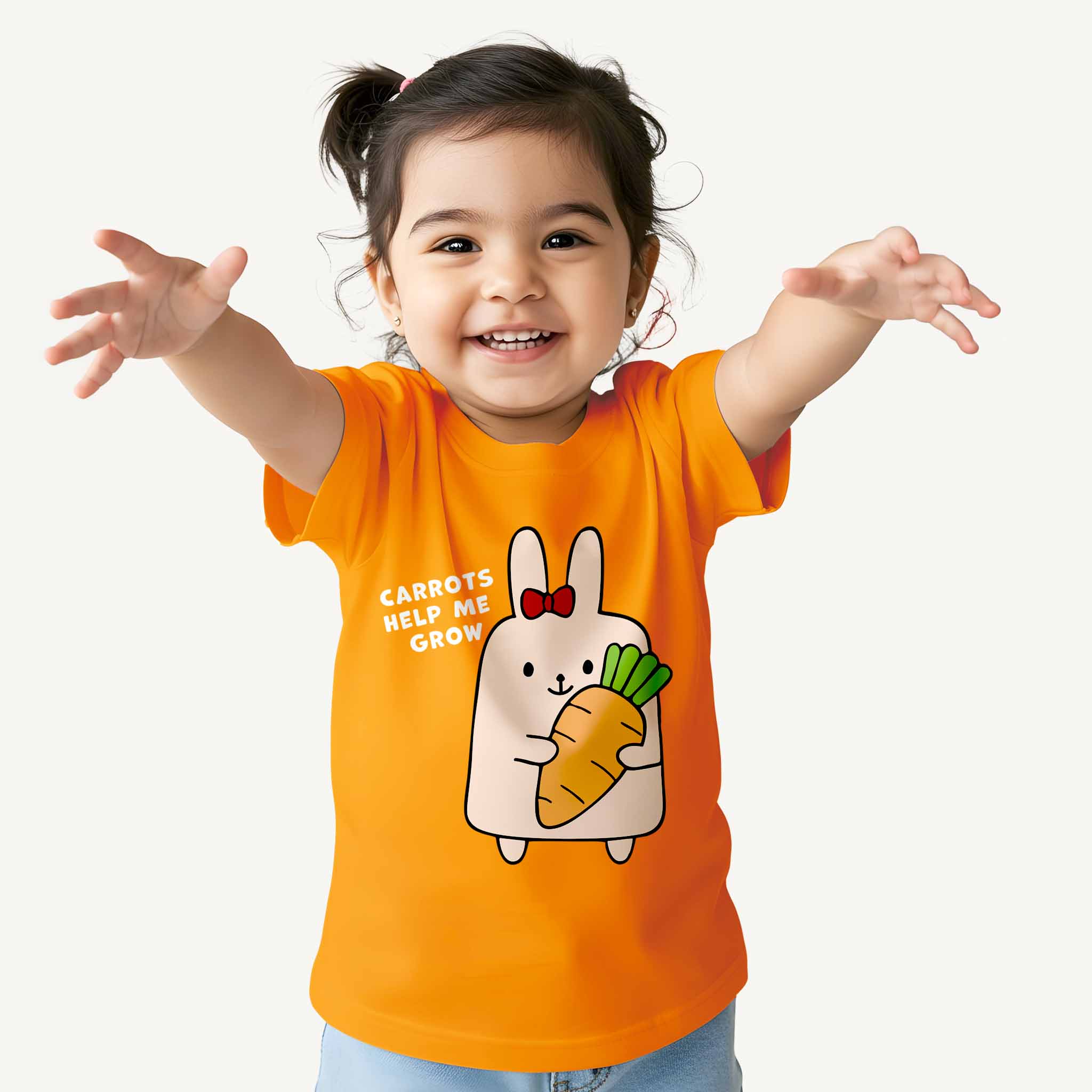 Girls Carrot Grow T-shirt