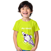 MiniSoft Cotton Tee – My Space Neon