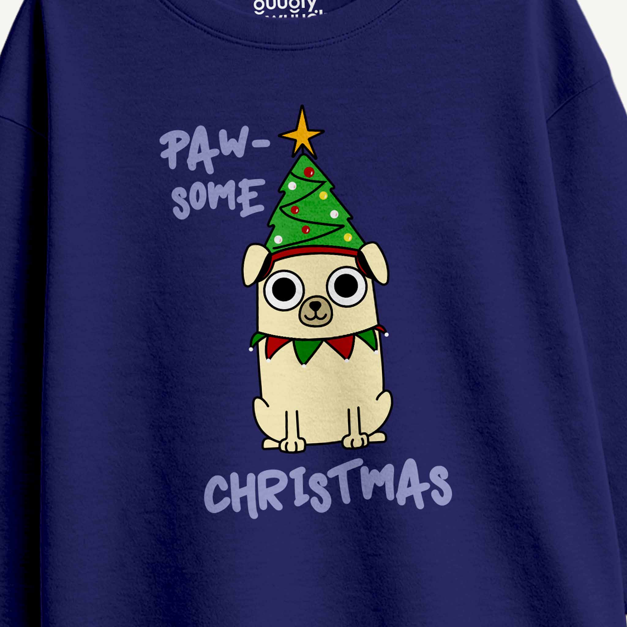 Boys Toddler Paw Some Navy Blue Long Sleeves Tshirt