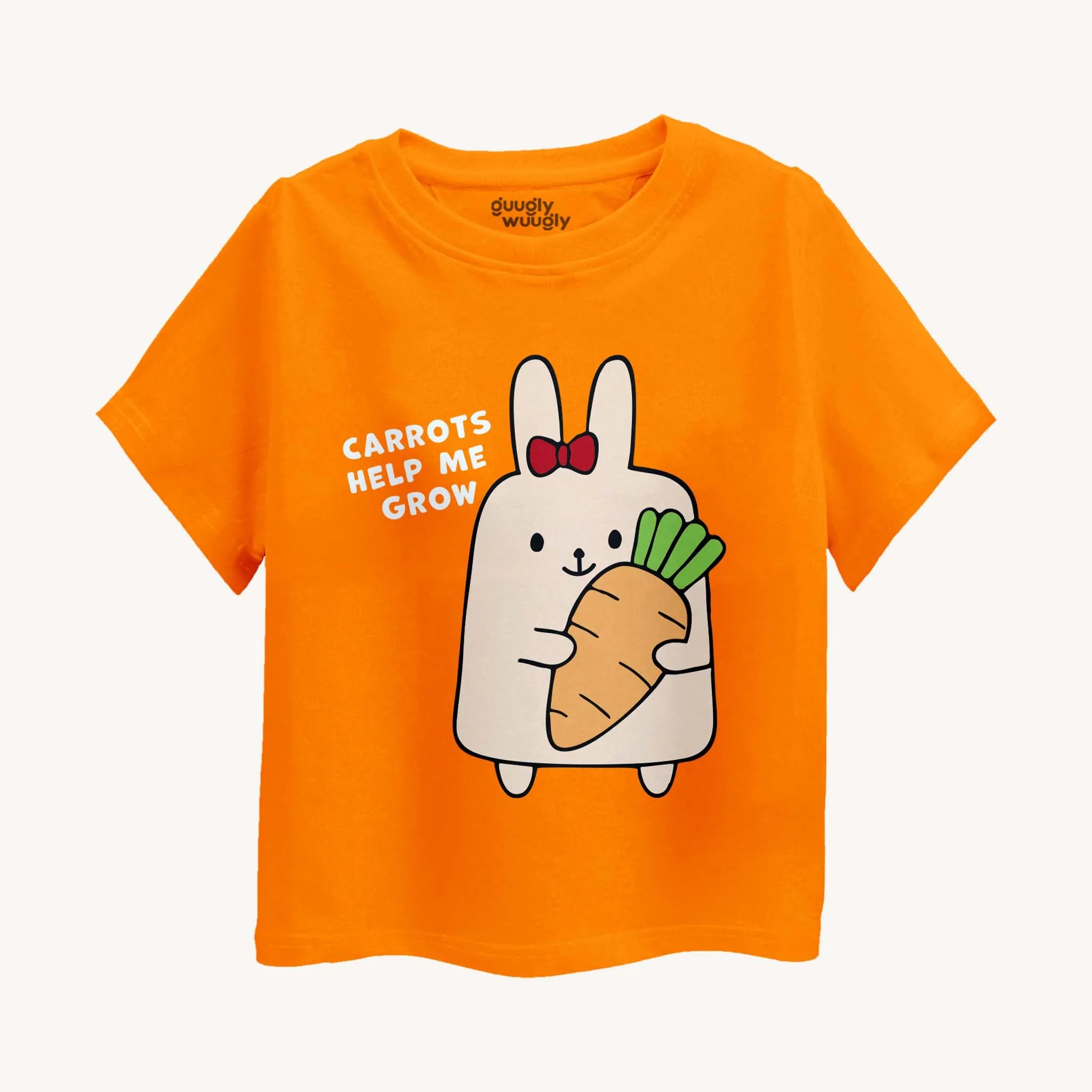 Girls Carrot Grow T-shirt