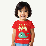 Girls Whale Splash T-shirt