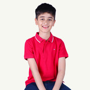 Solid Fuschia Polo