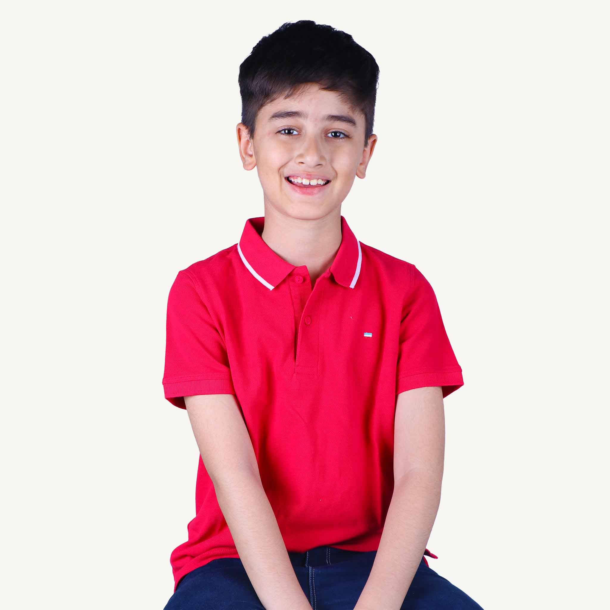 Solid Fuschia Polo