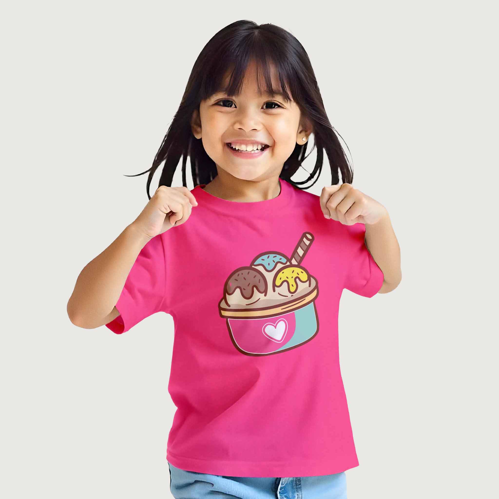 Girls - Pack Of 3 Tshirts / Crop Top