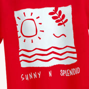 Boys' Red Beach T-Shirt