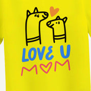 Boys Love U Mom T-shirt