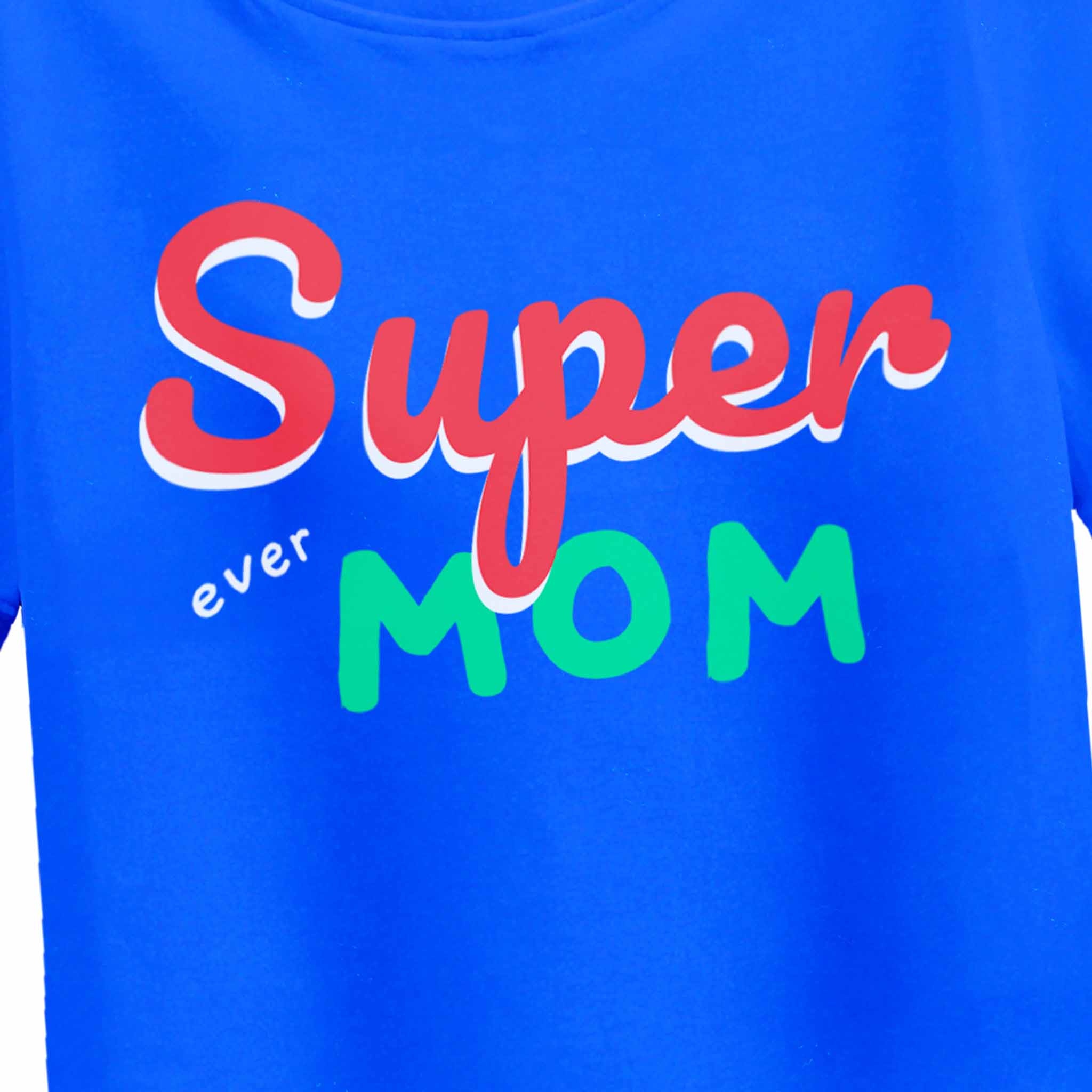 Boys Super Ever Mom T-shirt