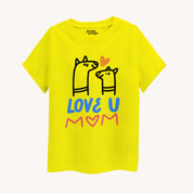 Boys Love U Mom T-shirt