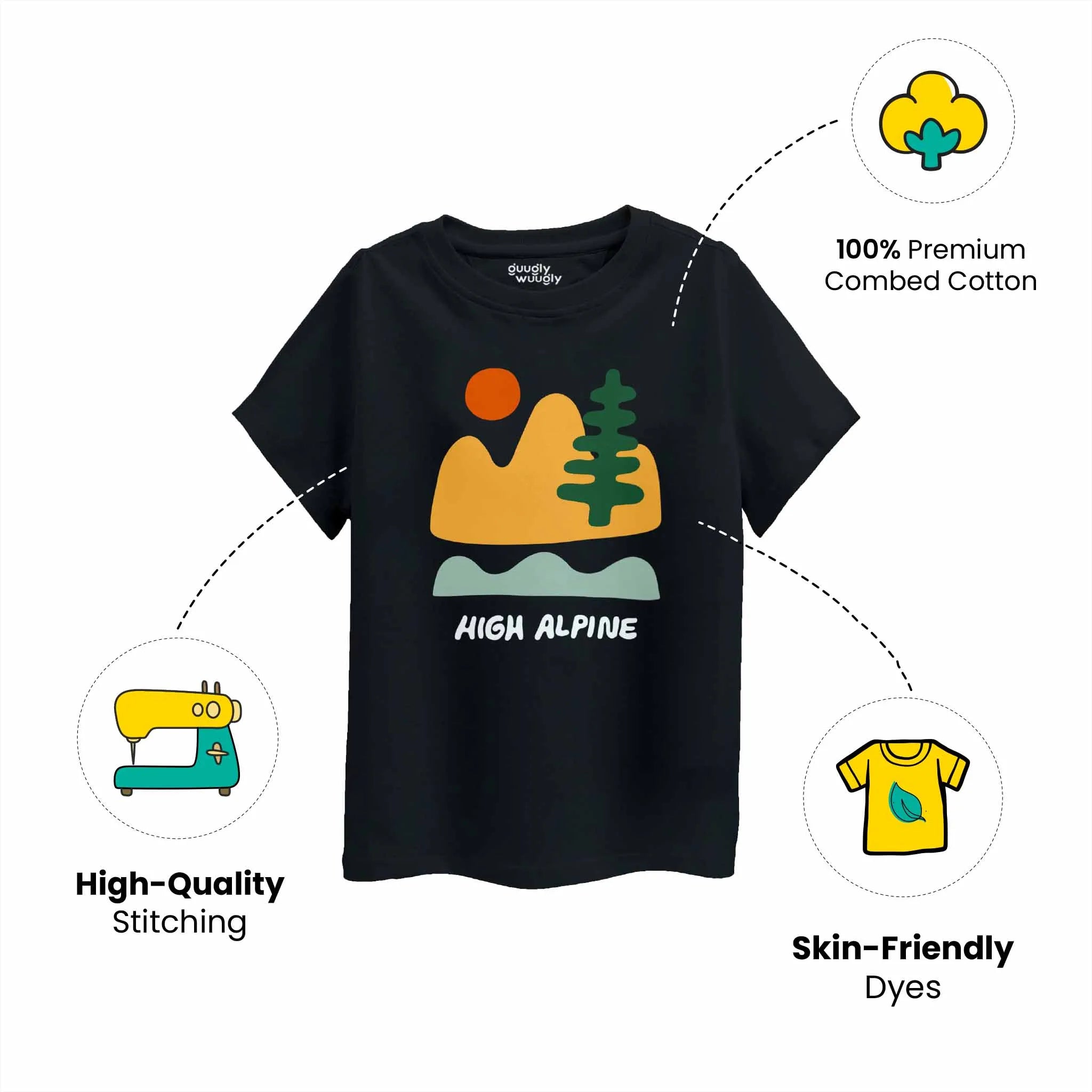 Boys High Alpine T-shirt