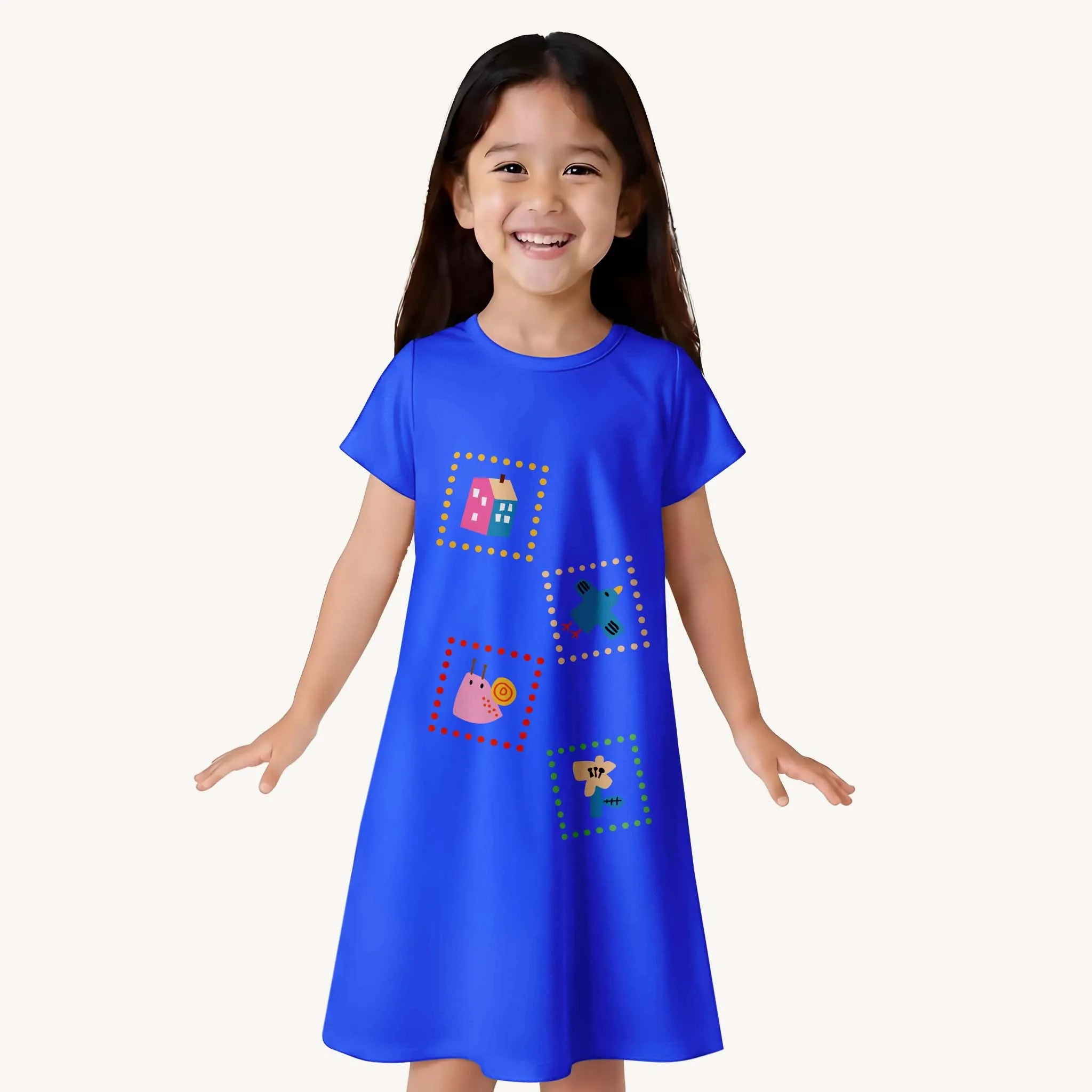 Girls Tiny Tales A Line Dress