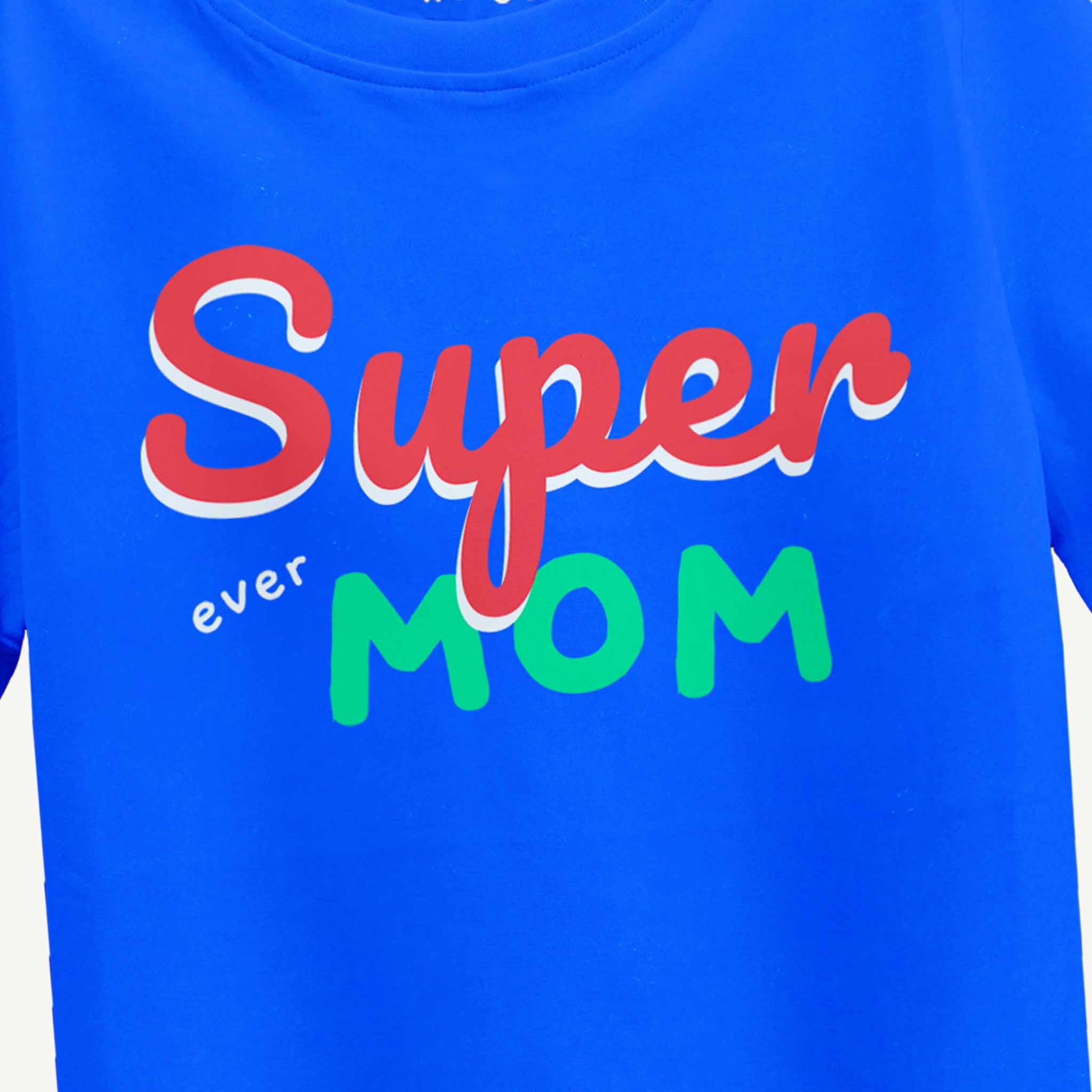 Boys Super Ever Mom T-shirt