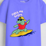 MiniSoft Cotton Tee – Dino Surfing