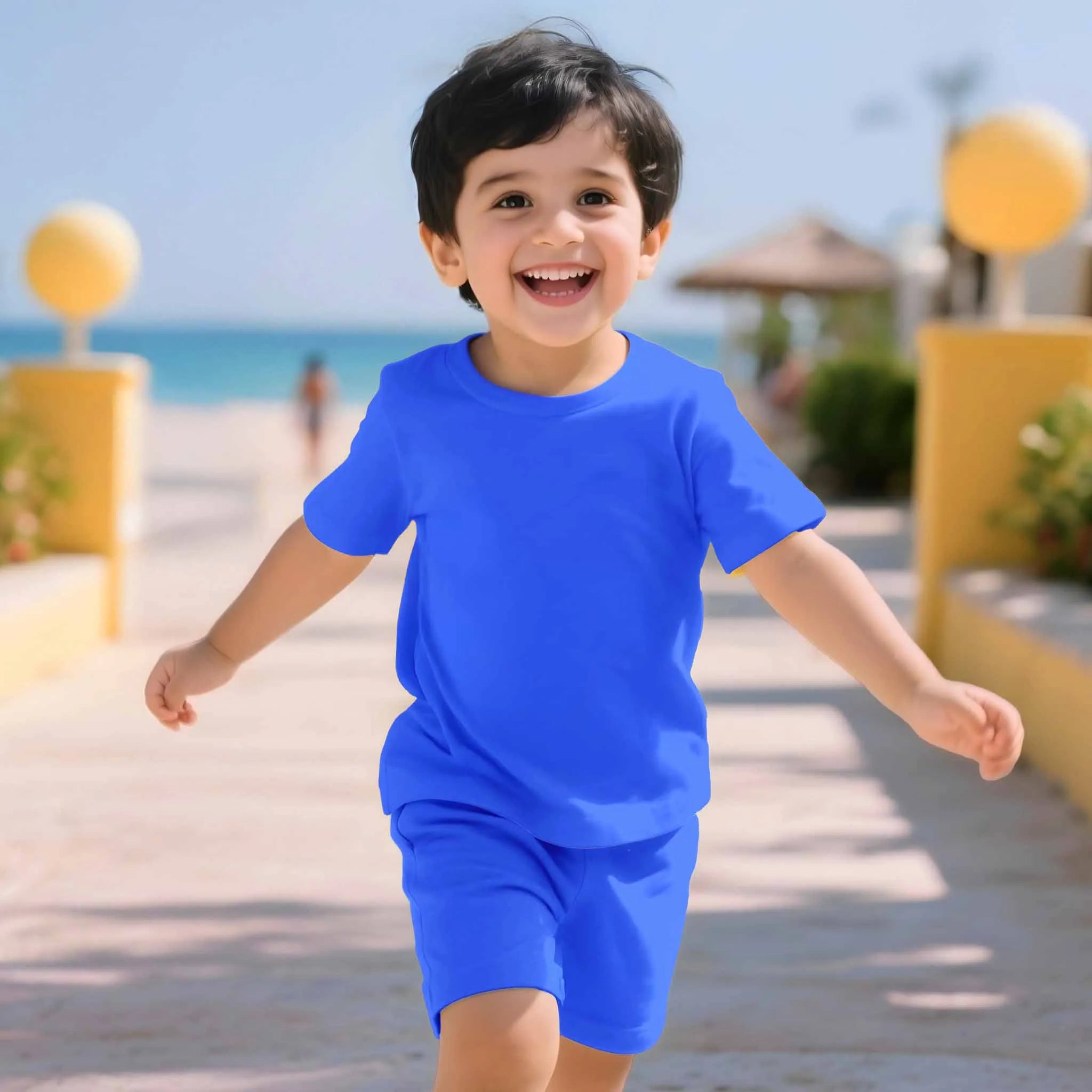 Boys Toddler Classic Blue Coord Set