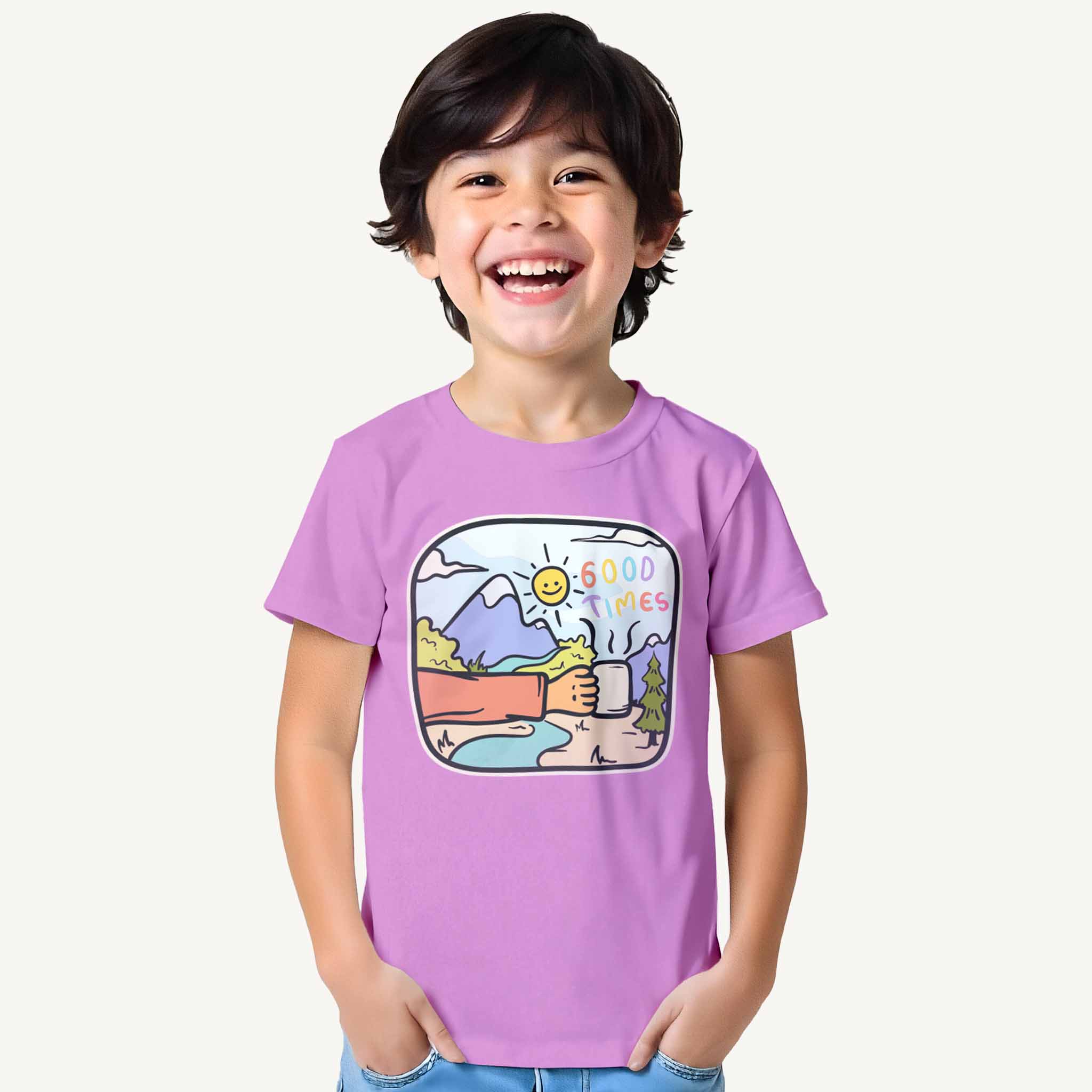 Boys-tshirt-goodtime-lavender-model
