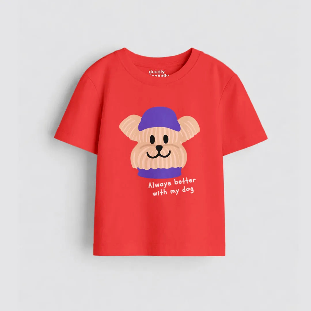 MiniSoft Cotton Tee – With My Dog